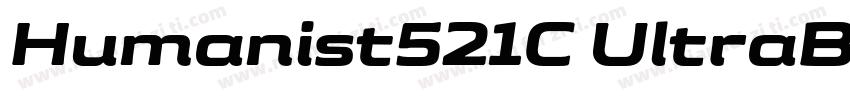 Humanist521C UltraBo字体转换
